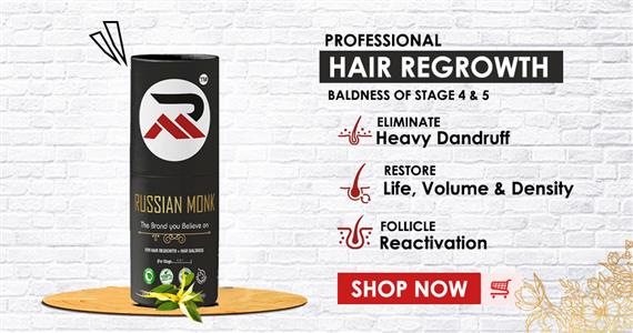 HAIR REGROWTH + HAIR BALDNESS Oil STAGE 4 & 5